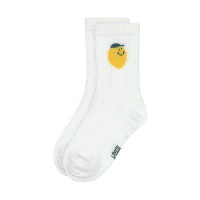 Lässig Tennis Socks GOTS - 3-pack - Lemon - Maat 23-26