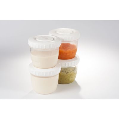 Difrax Voeding Bewaarbakjes (6Stuks)