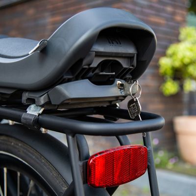 Urban Iki Junior Fietszitje Met Montagekader - Bincho Black/Inaho Beige Urban Iki Junior Fietszitje Met Montagekader - Bincho Black/Inaho Beige