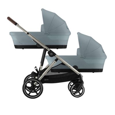 Cybex Tweelingwagen Gazelle S Stormy Blue - Light Blue