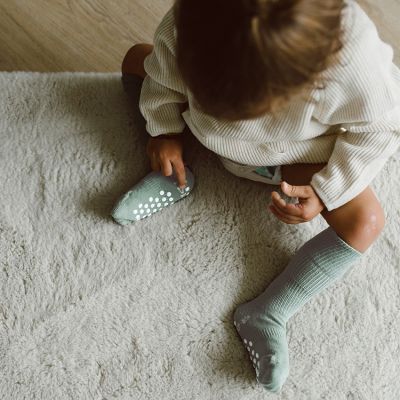 Kipkep Blijf-Sokjes - 12-18 Mnd - Pale Green