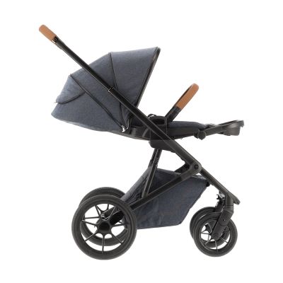 Qute Q-Rider Plus Kinderwagen 4-in-1 Denim Blue | Maxi-Cosi Cabriofix i-Size Essential Black