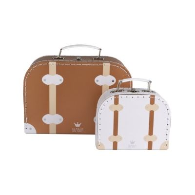 BamBam Reiskoffer Vintage White Small
