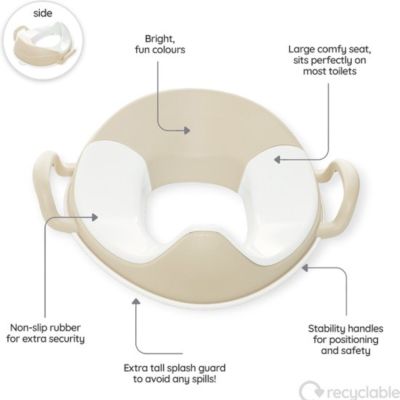 My Carry Potty My Trainer Seat - Pastel Beige