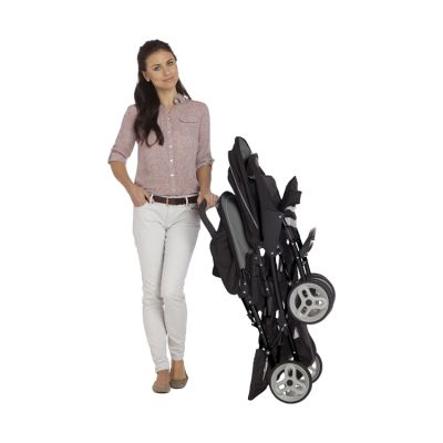 Graco Stadium Duo Buggy - Black / Grey 