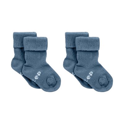 KipKep Blijf-Sokjes - 0-6 Mnd - 2 Pack - Blue Heaven KipKep Blijf-Sokjes - 0-6 Mnd - 2 Pack - Blue Heaven