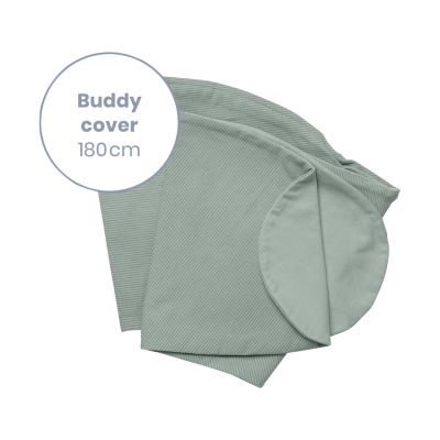 Doomoo Hoes Voedingskussen Buddy - Corduroy Green