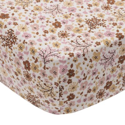 Jollein Hoeslaken Jersey 70/75x140/150cm - Flower Fairies Jollein Hoeslaken Jersey 70/75x140/150cm - Flower Fairies
