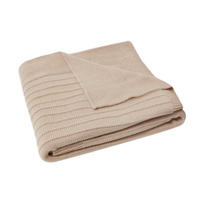 Jollein Ledikantdeken Pure Knit Nougat 100 x 150 cm