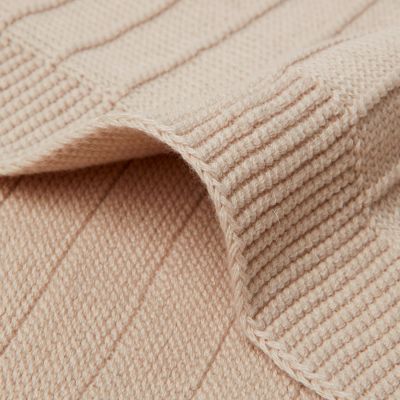 Jollein Ledikantdeken Pure Knit Nougat 100 x 150 cm