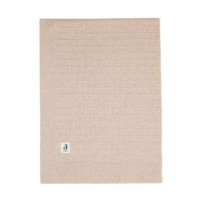 Jollein Ledikantdeken Pure Knit Nougat 100 x 150 cm