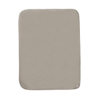 Jollein Deken Wieg - Basic Jersey/Sherpa - 75 x 100 cm - Warm Sand