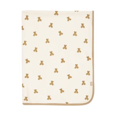 Jollein Hoeslaken - 75 x 100 cm - Mini Teddy Bear - Little Waffle