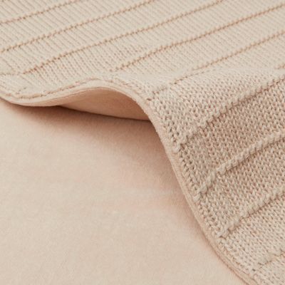 Jollein Ledikantdeken Velvet Pure Knit Nougat 100 x 150 cm
