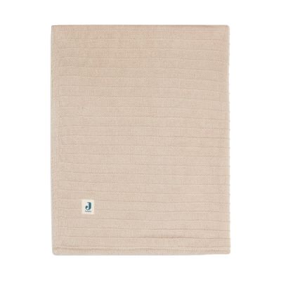 Jollein Ledikantdeken Velvet Pure Knit Nougat 100 x 150 cm