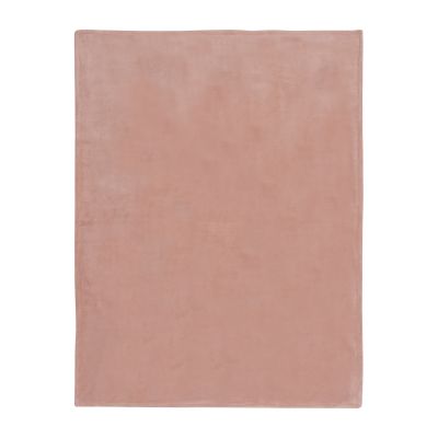 Jollein Cosy Knit Wiegdeken - 75x100cm - Wild Rose/Velvet