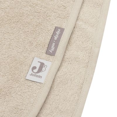 Jollein Badponcho Nijntje Uni - Badstof - Warm Sand Jollein Badponcho Nijntje Uni - Badstof - Warm Sand
