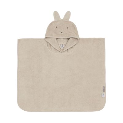 Jollein Badponcho - Nijntje - Badstof - Warm Sand