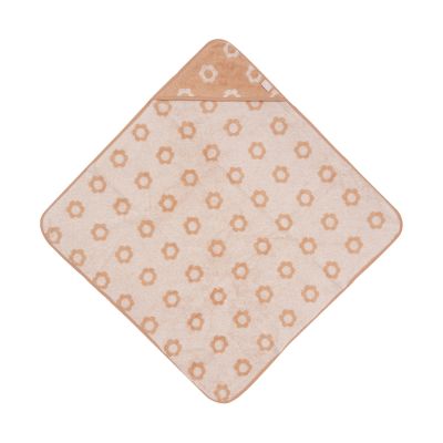 Jollein Jacquard Badcape - Badstof - 75x75 cm
