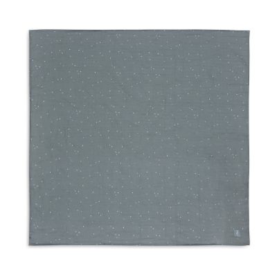 Jollein Twinkling Large Multidoek Hydrofiel - 2 Pack - 115 x 115 cm - Sea Green