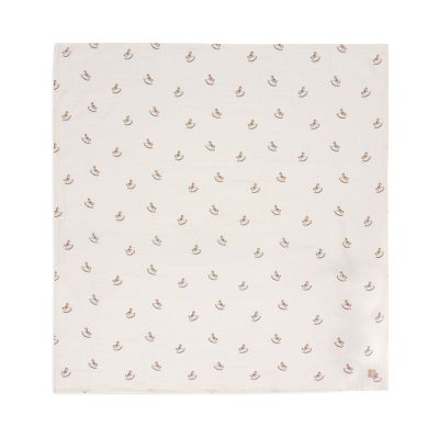 Jollein Nostalgic Ride Large Multidoek - 2 Pack - 115 x 115 cm - Hydrofiel