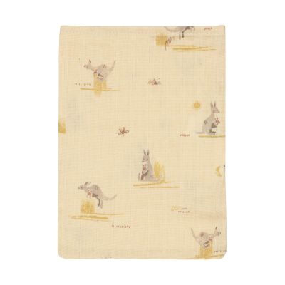 Jollein Hydrofiele Washandjes - 3 Stuks - Kangaroots Jollein Hydrofiele Washandjes - 3 Stuks - Kangaroots