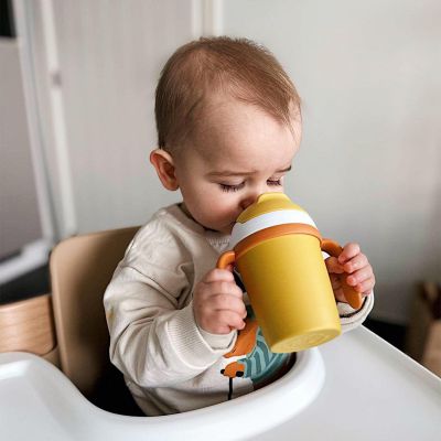 Bo Jungle B-Drinking Cup CPLA Eco-Responsable Oker