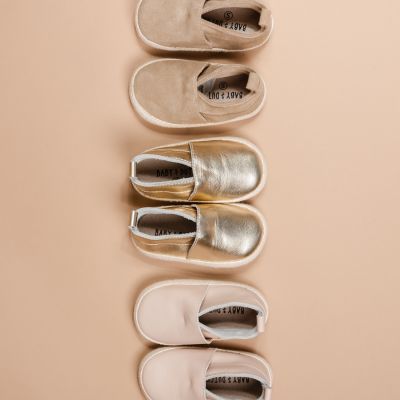 Mavies Babyshoes Babyboots Lou Roze Leather S / 18 Mavies Babyshoes Babyboots Lou Roze Leather S / 18