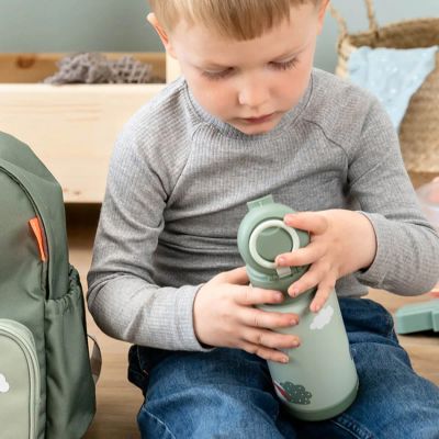 Done by Deer Thermo Fles - Playground - Groen - 340 ml