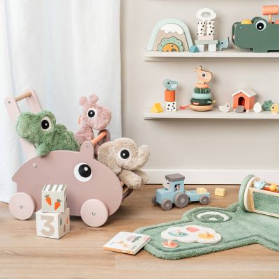 Done By Deer Croco Knuffelvriendje - 28 cm - Green