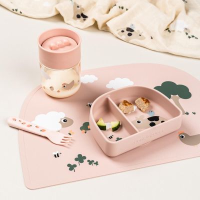 Done By Deer 360° Oefenbeker - Tiny Farm – Powder