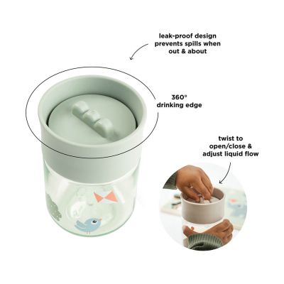 Done By Deer Playground 360° Oefenbeker – Green