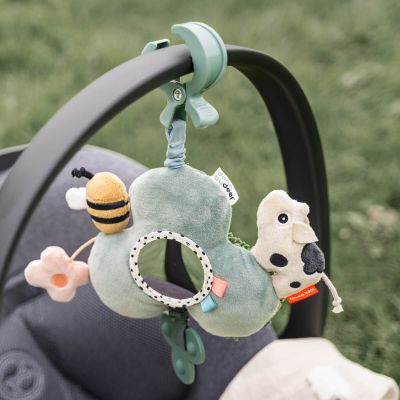 Done By Deer Tiny Farm Activiteitenspiegel Met Clip – Groen