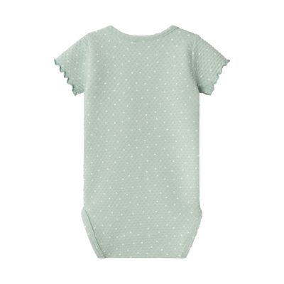 Name It Romper Hadot Silt Green 68 Name It Romper Hadot Silt Green 68