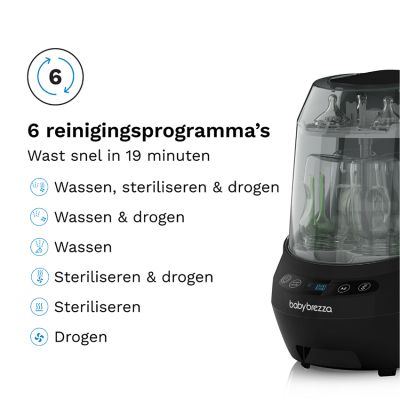 Baby Brezza Bottle Washer Pro - All Black