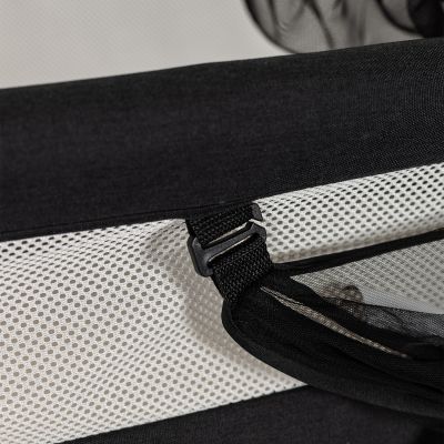 Qute Q-Breez Side Sleeper Muggennet - Zwart