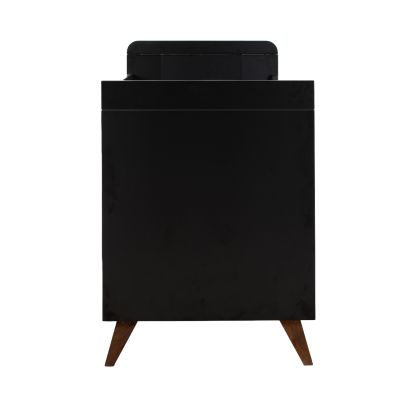 TWF Meegroeibed - Commode XL 3 Laden 1 Deur - Hanglegkast 2 Deuren 1 Lade Modena Walnoot