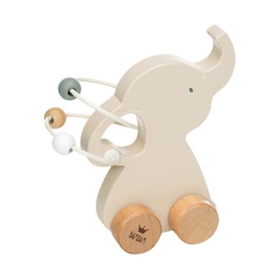 BamBam Olifant op Wielen - 15 cm