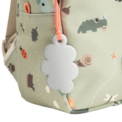 Done by Deer Kinder Rugzak - Tiny Trails - Green - 4L Done by Deer Kinder Rugzak - Tiny Trails - Green - 4L