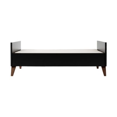 TWF Ledikant 70 x 140 - Commode XL 3 Laden 1 Deur Modena Walnoot - Hanglegkast 2 Deuren 1 Lade Modena Walnoot