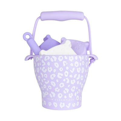 Swim Essentials Beach Set - Lila Leopard