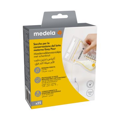 Medela Moedermelkbewaarzakjes Met Schenktuit 210ml 25st