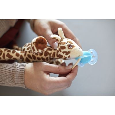 Philips Avent Fopspeen 0-6mnd Met Snuggle Giraf SCF348/11
