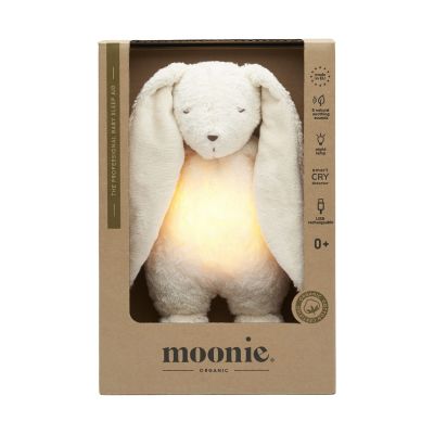Moonie The Humming Bunny Slaapknuffel - Polar