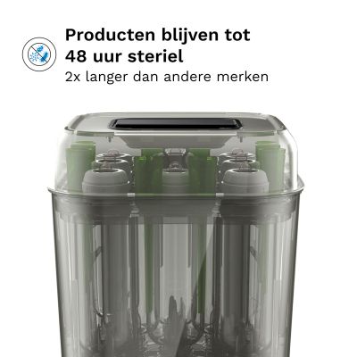 Baby Brezza SuperQuick Sterilisator & Droger - Matt Black