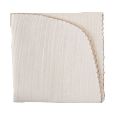 Babyjem Schouderdoek Mousseline Ecru