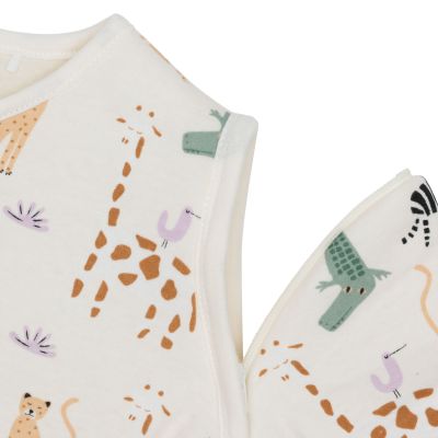 Jollein Jungle Jambo Slaapzak Winter Met Afritsbare Mouw - 110 cm Jollein Jungle Jambo Slaapzak Winter Met Afritsbare Mouw - 110 cm