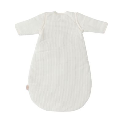 Jollein Slaapzak Winter Met Afritsbare Mouw Rond - 70 cm - Rib - Ivory Jollein Slaapzak Winter Met Afritsbare Mouw Rond - 70 cm - Rib - Ivory