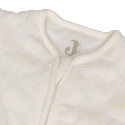 Jollein Miffy Jacquard Slaapzak Winter Met Afritsbare Mouw Rond - 60 cm - Ivory