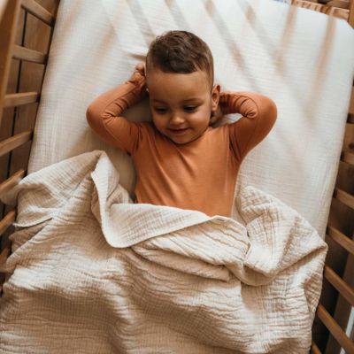 Koeka Rivoli Ledikantdeken - Maat 100 x 150 - Warm White